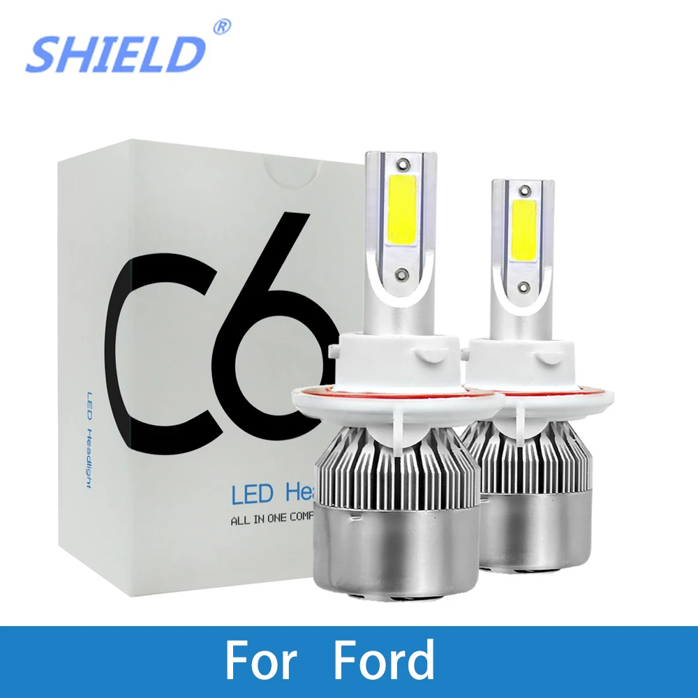 

2Pcs LED Car Headlight Bulb H4 H7 H11 H1 H3 9005/HB3 9006/HB4 12V 24V LED Auto Lamp For Ford Focus Fiesta Ranger F53 Kuga Mondeo
