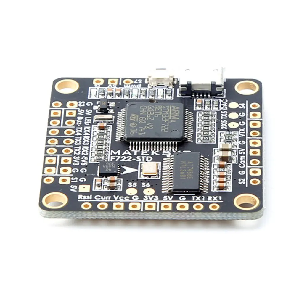 

F722-STD STM32F722 F7 Flight Controller Built-in OSD BMP280 Barometer Blackbox for RC Racing Drone Quadcopter Model Toys Parts