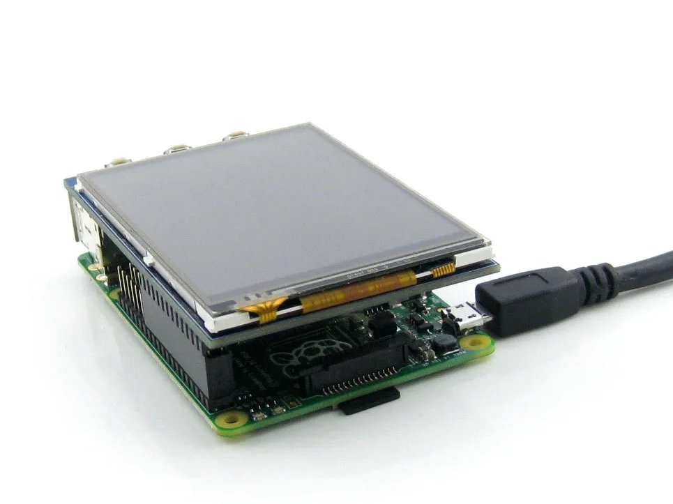 3 2 дюймовый TFT резистивный сенсорный ЖК дисплей для Raspberry Pi Model B и 2|display lcd hitachi|lcd
