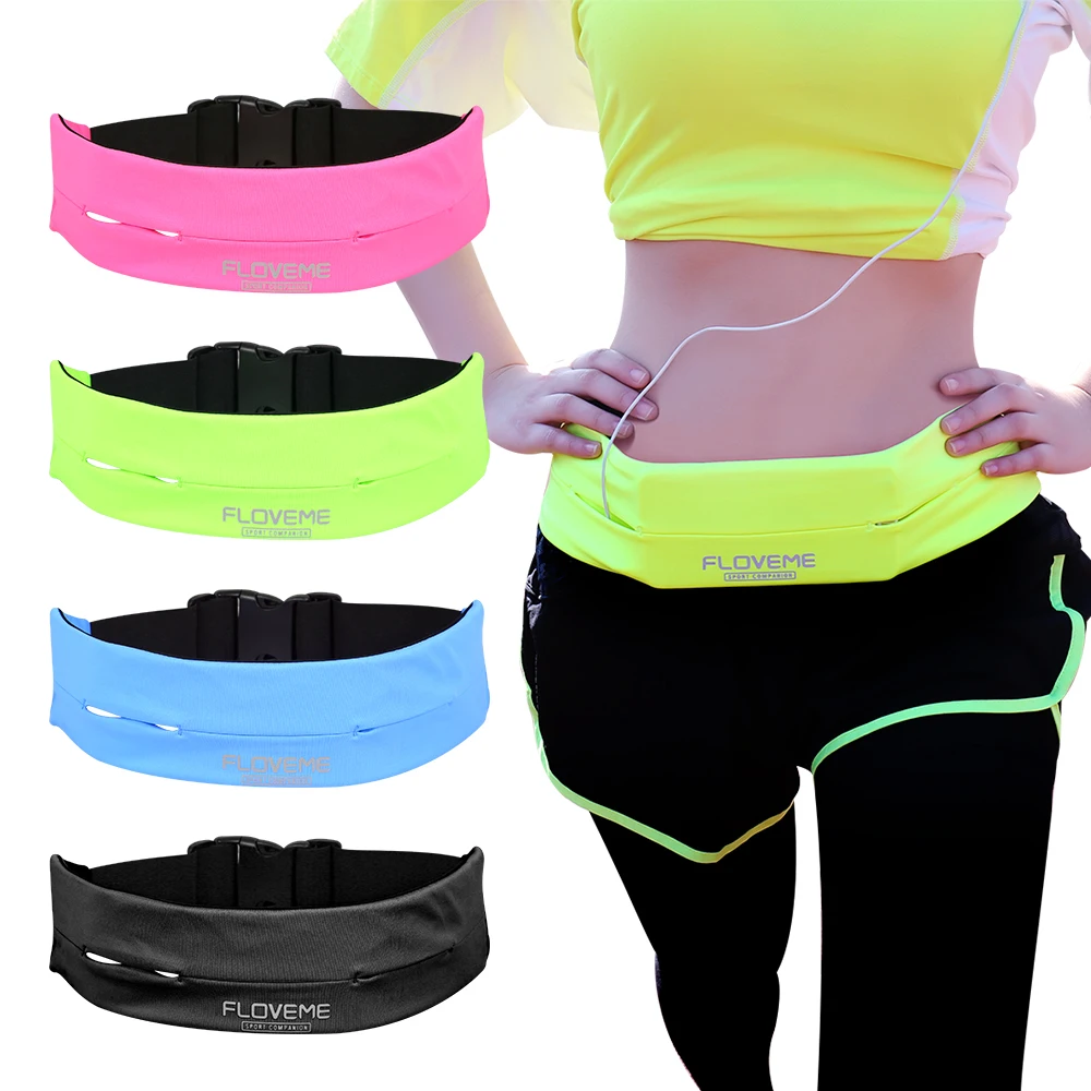 

FLOVEME Sport Running Phone Bags Case for iPhone X iPhone 7 8 Waterproof Waist Bag for Samsung S8 Xiaomi Redmi Note 4X Case Capa