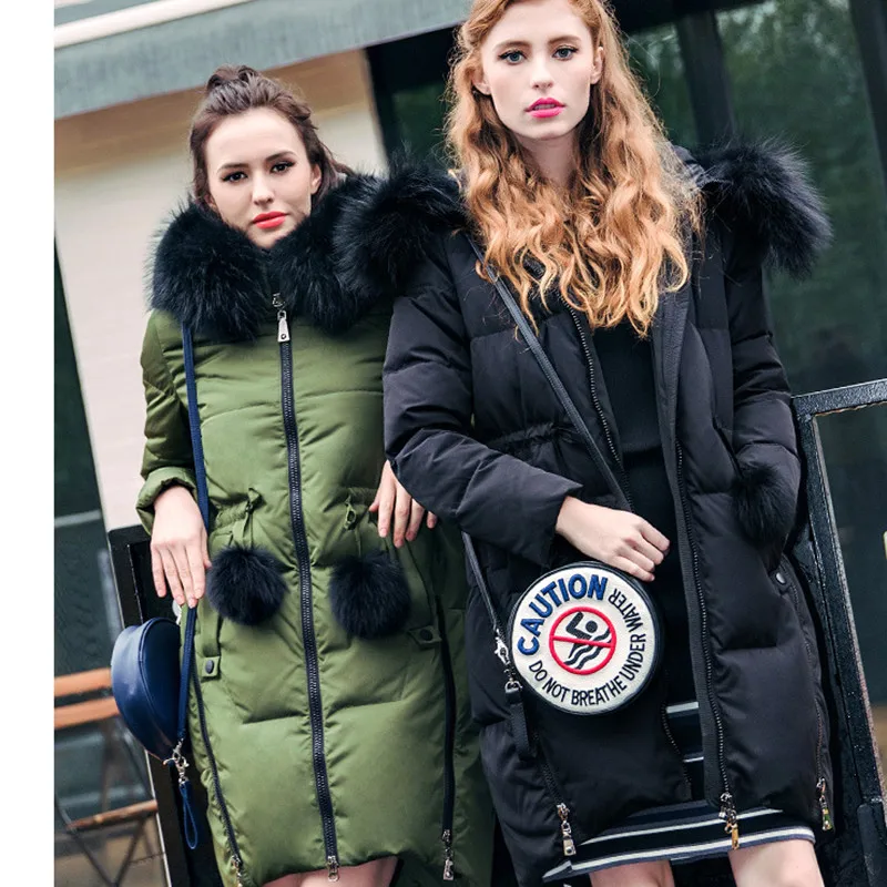 Size Lf4093 Parkas M rpelz Ente topfurmallEurop Lang Daunenjacke Dame Plus ische Mit Frauen Kapuze Mantel Winter 80Daunen Waschb ntel 4xl mit VzMSUp