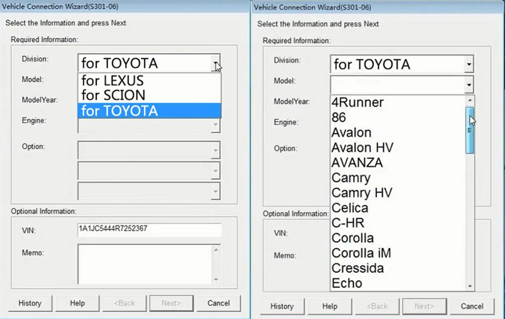 Последний V13.00.022 мини VCI интерфейс для TOYOTA TIS Techstream MINI-VCI FT232RL чип J2534 OBD2 Диагностический кабель