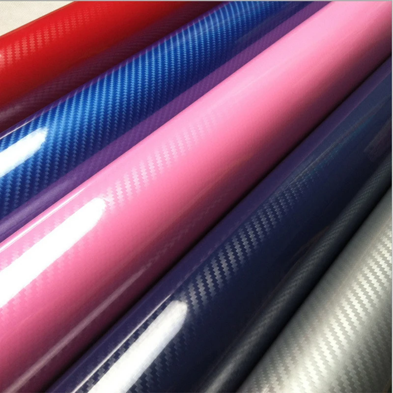 50x200cm 5D High Glossy Carbon Fiber Vinyl Film Auto Styling Wrap Motorcycle Car Accessories Interior Exterior Stickers | Автомобили и