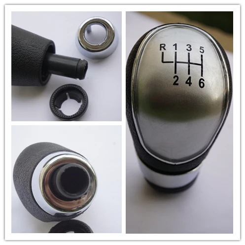 

fast shipping 6 Speed Car Gear Shift Knob For Ford Focus 2005 2006 2007 2008 2009 2010 2011 2012 2013 Fiesta MK7 C-max