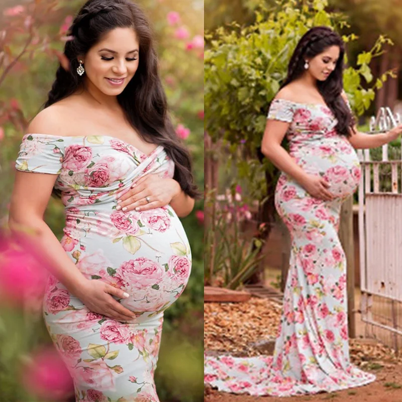 dress design for pregnant women's