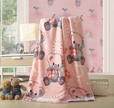 Winter Newborn Baby Blankets Coral Fleece Infant Kids Blanket Boy Girl Bebe Swaddle Nap Stroller Wrap Kids Baby Bedding Blanket - Цвет: Thick