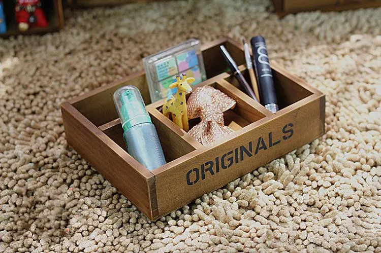 1PC Zakka grocery retro old wooden desk storage box little Antique Wooden Table Sundries Container Cosmetics Storage Box J0902 1PC Zakka grocery retro old wooden desk storage box little Antique Wooden Table Sundries Container Cosmetics Storage Box J0902