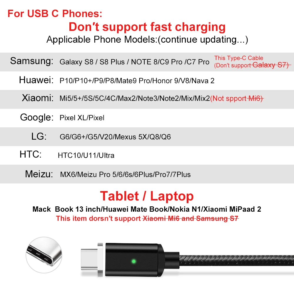 أولاف كابل مغناطيسي ل فون XR X/المصغّر usb/نوع C مهايئ شاحن التوصيل المغناطيس سريع شحن USB C كابل المحمول كابلات الهاتف أولاف كابل مغناطيسي ل فون XR X/المصغّر usb/نوع C مهايئ شاحن التوصيل المغناطيس سريع شحن USB C كابل المحمول كابلات الهاتف