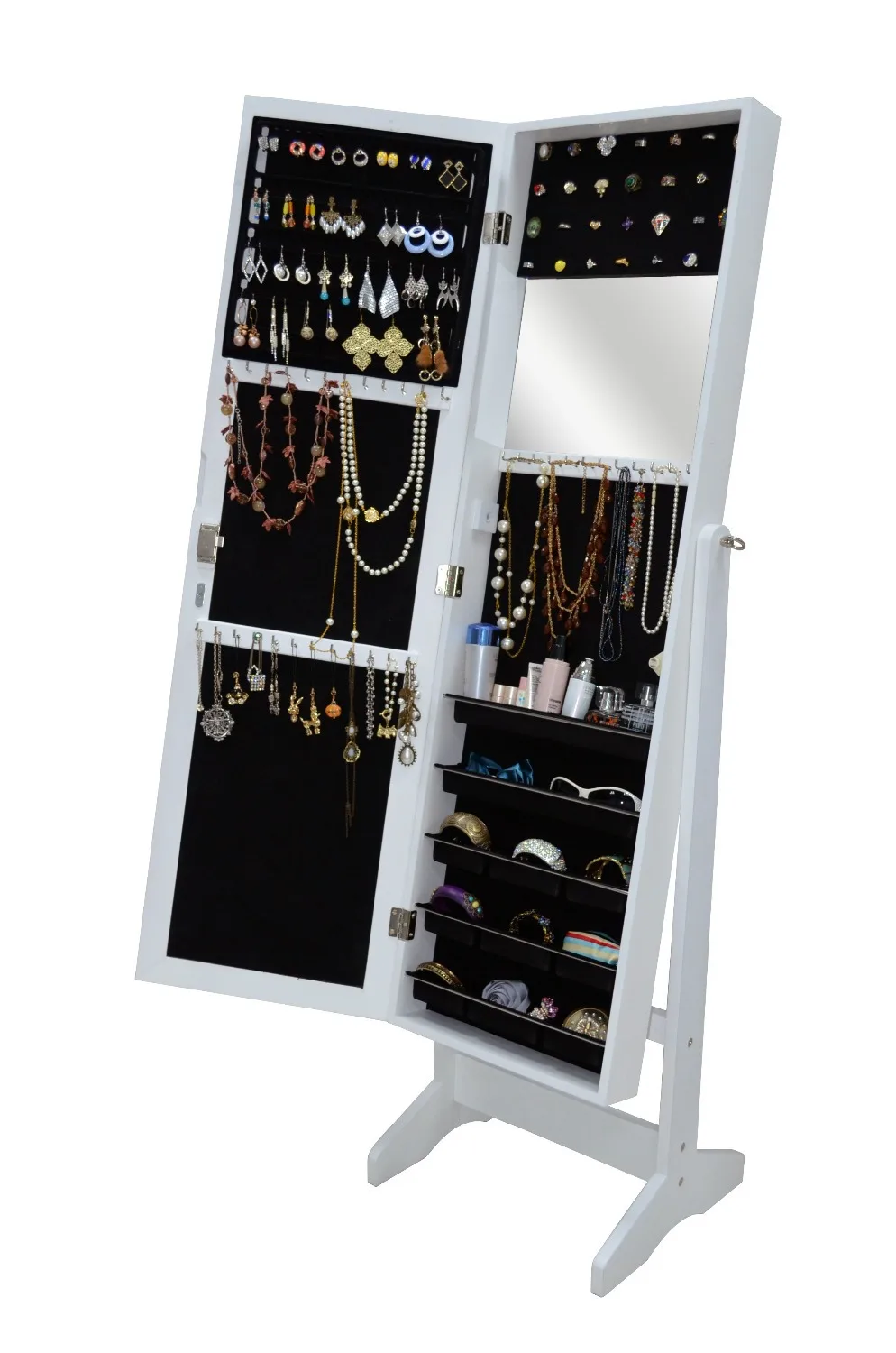 Aliexpress.com : Buy USA Free Shipping Living Room Furniture storage box mirrored jewelry cabinet from Reliable jewelry hamsa suppliers