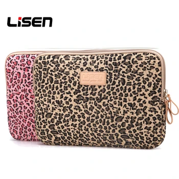 

New Portable Notebook Leopard Laptop Sleeve Bag Ultrabook Hand Cover for Samsung Lenovo Asus Macbook 10" 12" 13" 14" 15"