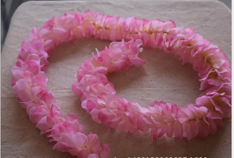30 шт./партия элегантные лозы орхидеи каждая полоса 79 дюймов длинный шелк искусственный цветок венки для украшения свадебной вечеринки