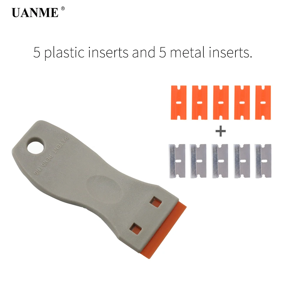 

Phone LCD Glue Remover Scraper with 2 pcs Blades For Mobile Phone Cellphone Tablet Screen Repair Cleaning Tools Cleaner Brush