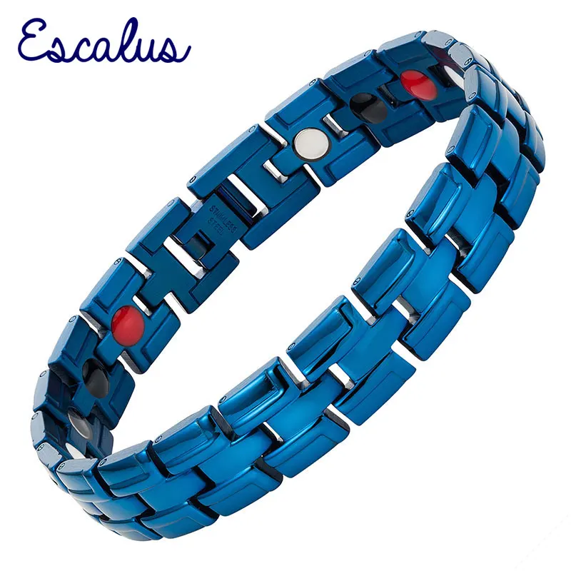 Escalus 4in1 Bracelet For Men Negative Ions Germanium Far Infar
