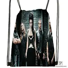 Custom Evanescence походная сумка на шнурке Cute Daypack Kids Satchel(черная спина) 31x40 cm#180612-02-7