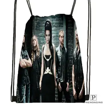 

Custom Evanescence Drawstring Backpack Bag Cute Daypack Kids Satchel (Black Back) 31x40cm#180612-02-7