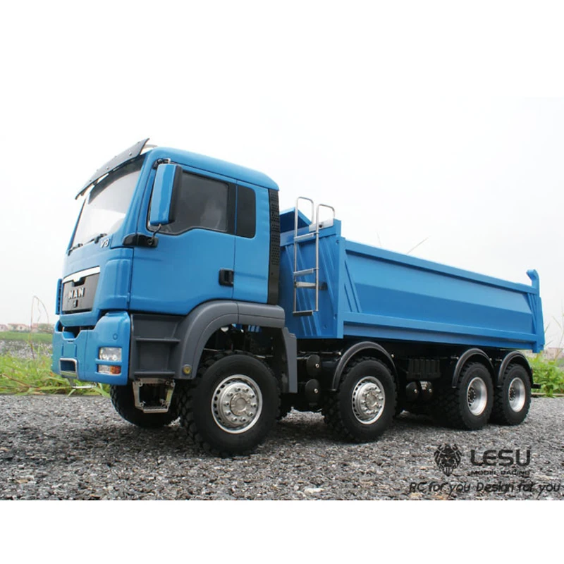 1/14 гидравлический самосвал MAN (TGS) 8X8 полный привод модель грузовика с высоким
