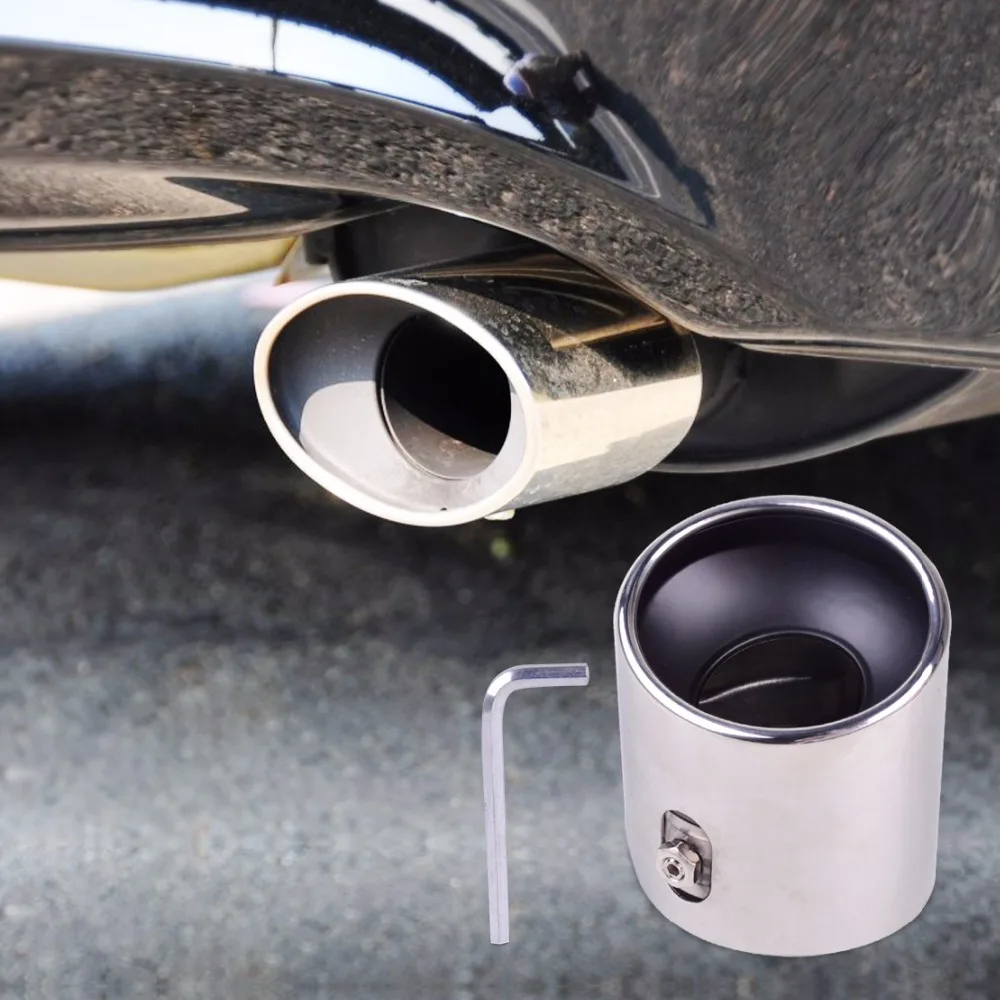 

CITALL Stainless Steel Finisher Exhaust Tail Rear Muffler Tip Pipe Tailpipe For Honda Accord 2.0 2.4 2008 2009 2010 2011 2012