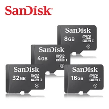 SanDisk micro SDHC Memory Card Class 4 micro SD Card TF Card 32GB 16GB 8GB For Android Smartphone&Tablet Original