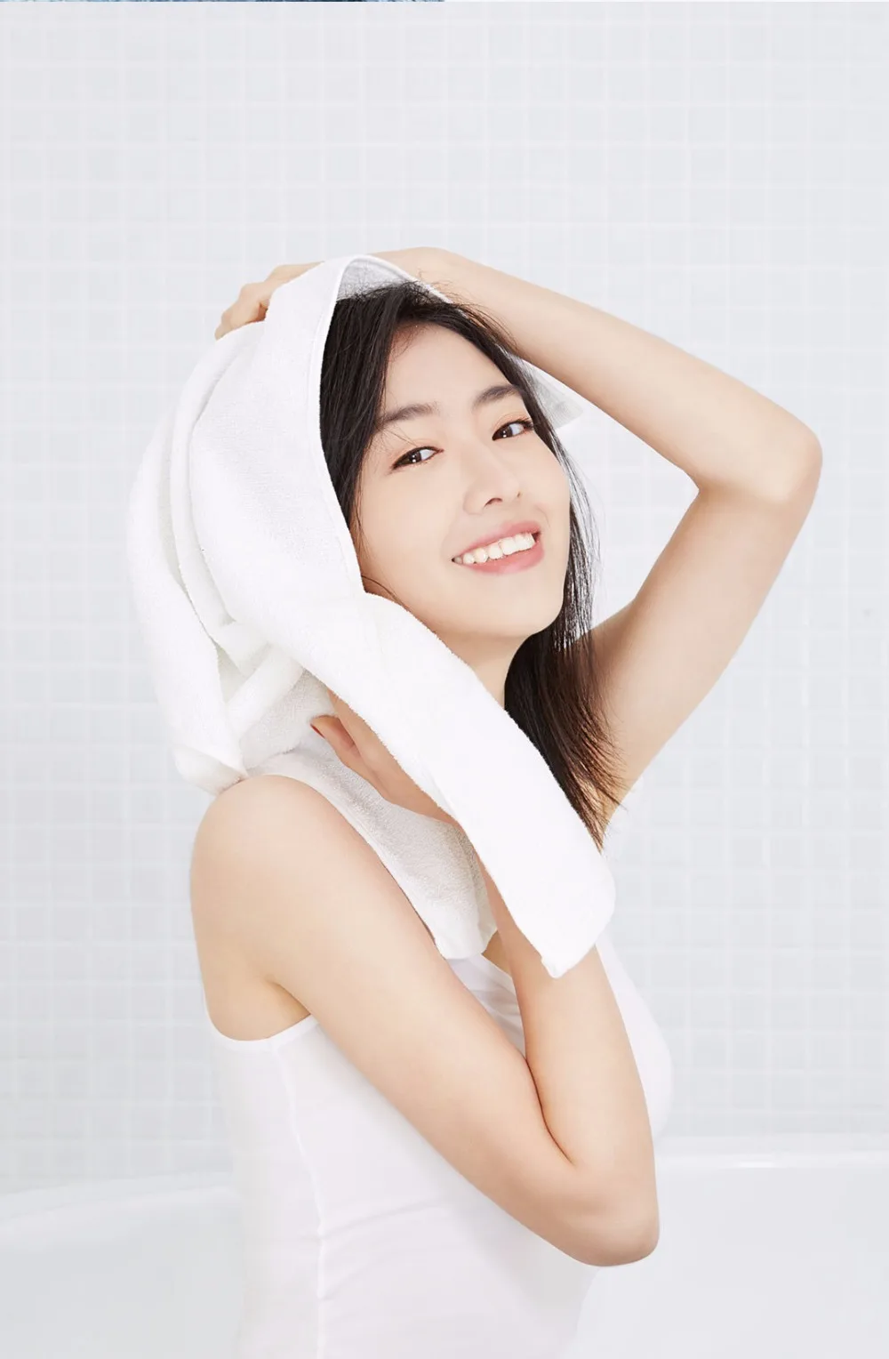 Xiaomi ZJ 100% Cotton Towel soft absorbent adult towel Travel Gym Sport Camping Swimming Pool quick drying towel 32x70cm 5 Color (31)