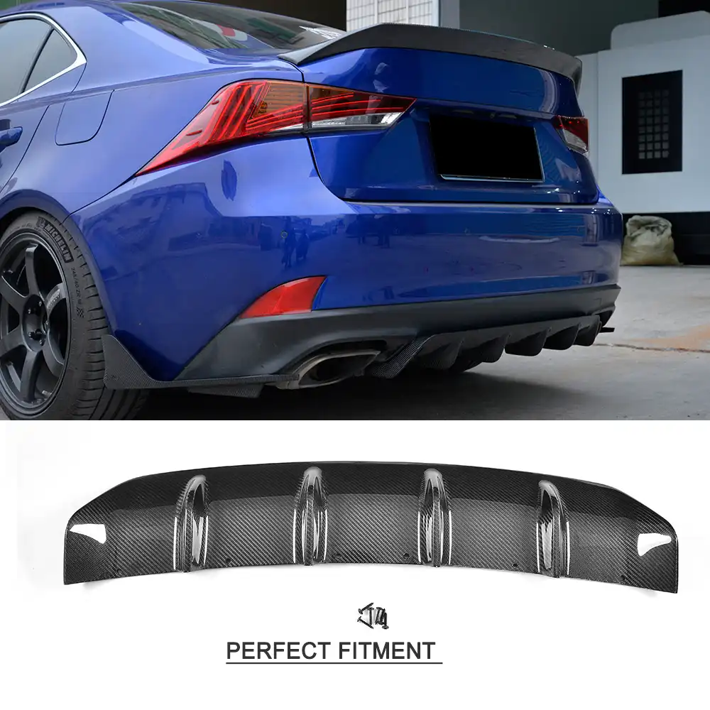 Carbon Fiber Car Racing Rear Diffuser Bumper Lip For LEXUS Carbon Fiber Car Racing Rear Diffuser Bumper Lip For LEXUS