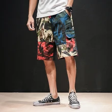 Мужские летние шорты мужские модные камуфляжные мужские шорты Карго высокого качества хлопок Бутик короткие мужские большие размеры 5XL