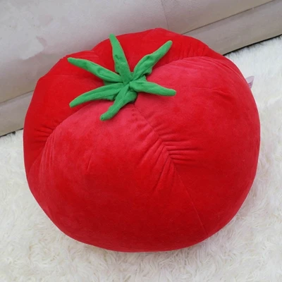 Cute Tomatoes Vegetable Dolls Soft Plush Toys Birthday Gifts Tomato Pillow Cushion 35cm 14inch DY50650