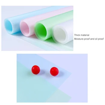 

1 Roll 45*150cm Waterproof Placemat Home Organization Accessories Mildew Proofing Moth Cupboard Cabinet mat Kitchen Table Mat