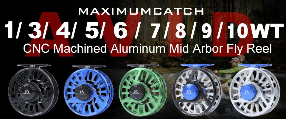 Maximumcatch 10FT-11FT 2/3/4WT 4Sec Нимфа Fly Удочка IM10 графитовая углеродная волокна быстрое действие Fly стержень с Нимфа линии