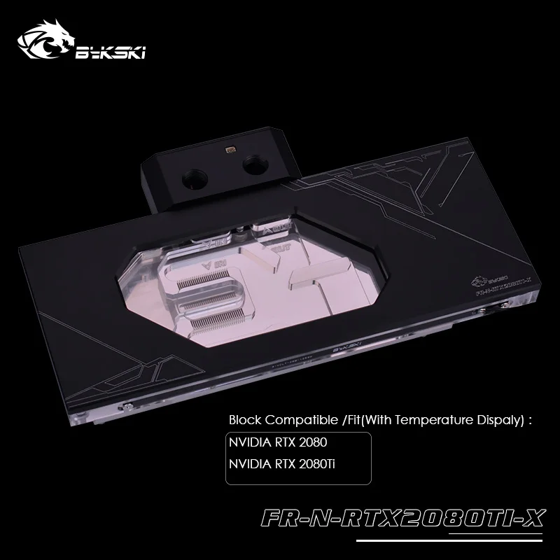 

Seller Recommend ,Bykski water block for NVIDIA 2080/2080TI ,VGA/GPU Cooler With temperature display FR-N-RTX2080TI-X(Black)