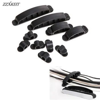 

10Pcs Universal Cable Holder Clip Buckle Cord Plastic Wire Organizer Fastener Cable Management Storage Collector