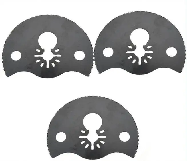 3 pcs 88mm HCS segment quick change oscillating font b tool b font saw blade for