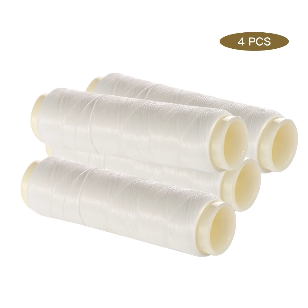 

Pack of 4Pcs High Tensile Bait Elastic Thread 200M Spool Sea Fishing Accessories Tackle Sea Fishing Bait Lure Line Bait