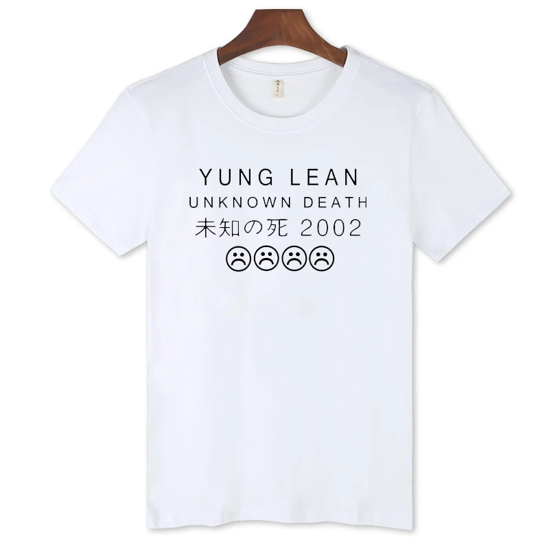 Женская и мужская футболка YUNG Lean летняя Мужская в стиле хип хоп одежда для