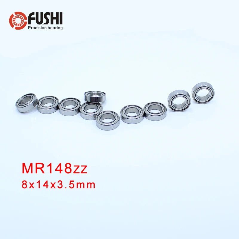 Шарикоподшипник MR128zz MR148zz MR74zz MR83zz MR93zz 10 шт. миниатюрный метрический подшипник из