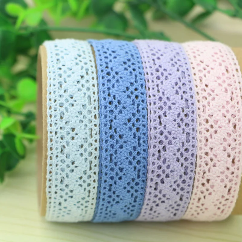 5YARD Braided Cotton Lace Trim For DIY Sewing Curtain Craft Decorative 15-2MM Lace Fabric Ribbon lace fabric lace ribbon lace sewing supplies lace decoration lace accessories lace sewing accessories