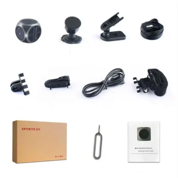 

1080P Full HD Mini Camera Video DV DVR Micro Cam Motion Detection With Infrared Night Vision Camcorder support hidden TF card