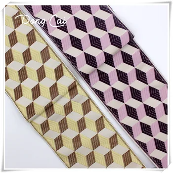 

5yards/lot 9cm checked curtains webbing greek key curtain laciness national jacquard ribbon Home textile Art