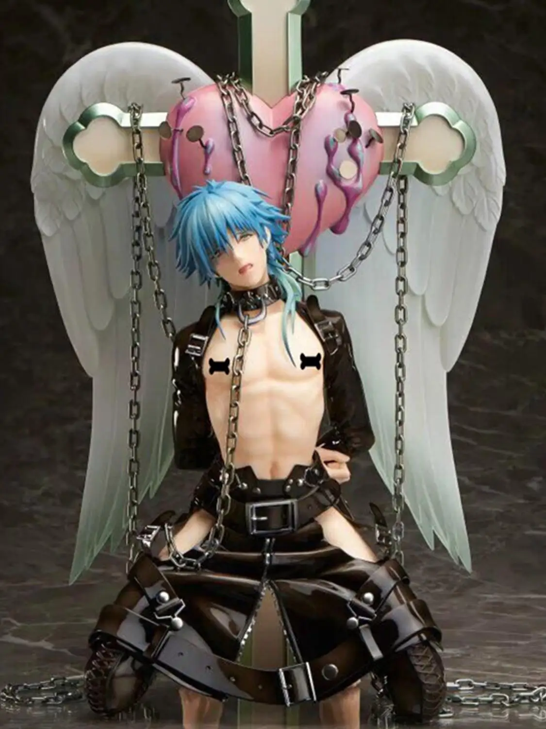 Native Dramatical Murder Aoba 1/7 Scale Figure with Bonus Post Card Authentic Native Dramatical Murder Aoba 1/7 Scale Figure with Bonus Post Card Authentic