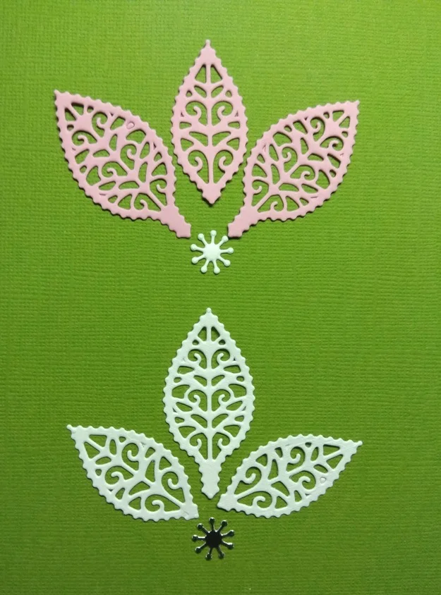 

4.9X5CM Maple Flower Frame Die Metal Cutting Dies 3D DIY Scrapbooking Carbon Sharp Craft Die Photo Invitation Card Decoration