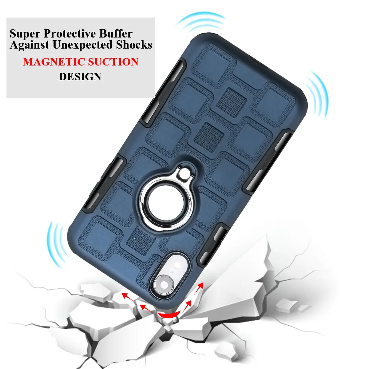 

Strong Hybrid Tough Shockproof Armor Phone Back Case for Huawei Y7 Y9 Y6 Y5 Prime Y3(2018 Y9 2019 Hard Rugged Impact Cover Funda