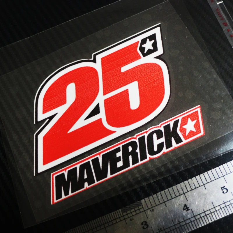 PEGATINA STICKER AUTOCOLLANT ADESIVI AUFKLEBER DECAL MAVERICK VIÑALES 25 MOTOGP