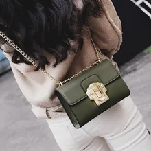 Модная женская сумка-мессенджер на цепочке, Женская универсальная сумка на одно плечо, маленькая сумка на цепочке, милая d-56988