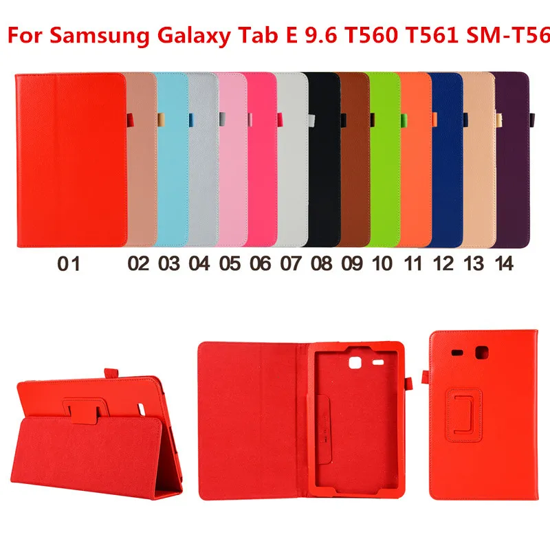 Для T560 T561 умный чехол с рисунком личи для samsung Galaxy Tab E 9 6 &quotSM-T561 SM-T560 планшета |