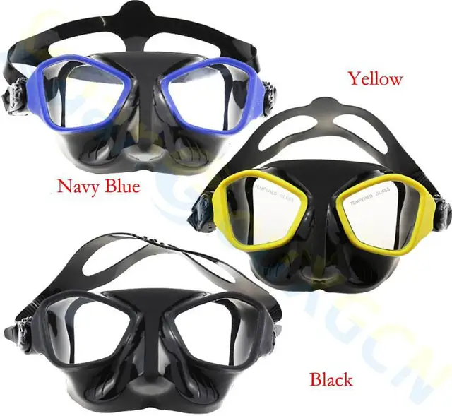 10pcs adult Anti fog scuba diving glasses gears equipment silicone