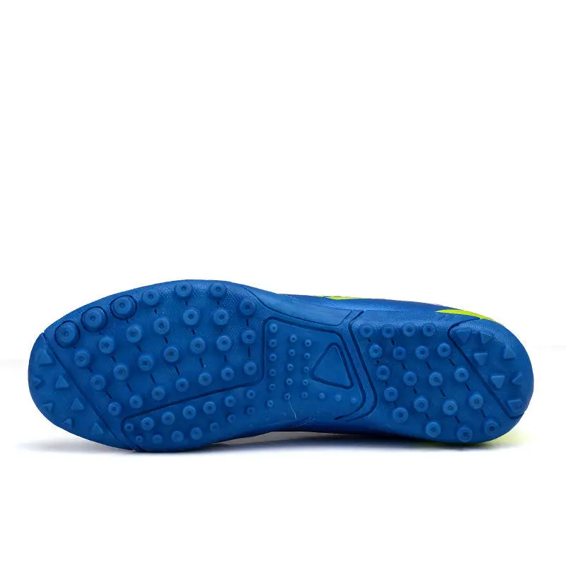 TOURSH Futbol Futsal Botas de Fútbol Tacos de Fútbol Hombres de Zapatillas Niños Botas Botines de Fútbol Superfly TF Calzado de Deporte de Los Hombres Superfly