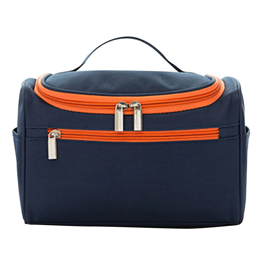 Simple Hanging Travel Makeup Storage Toiletry Bag Solid Large Capacity