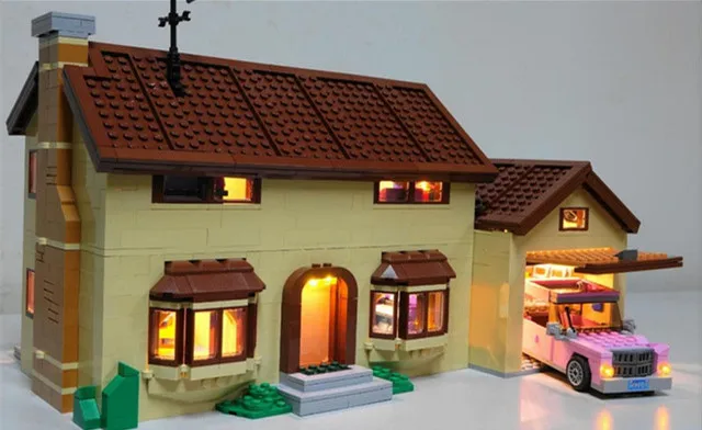 

LED light up kit for lego 71006 Compatible with 16005 house blocks building (only light included)