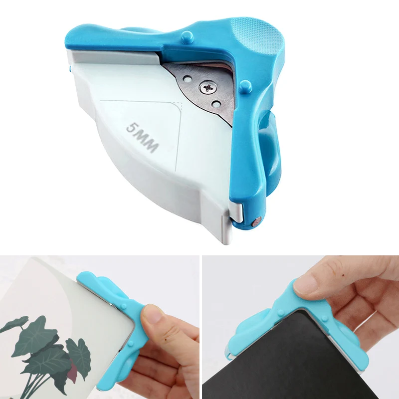 DIY Mini Corner Rounder 5mm Card Paper Punch Craft Circle Photo Cutter
