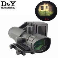 4X32 waterproof shockproof riflescope with laser rangefinder high speed measurement laser range finder LS001