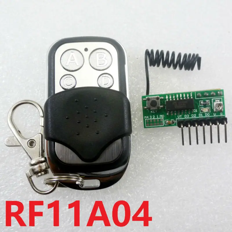 

433Mhz DC 3V 3.3V 5V EV1527 RF Wireless Remote Control Kit for Arduino UNO MEGA2560 DUE Pro mini Relay RC Switch